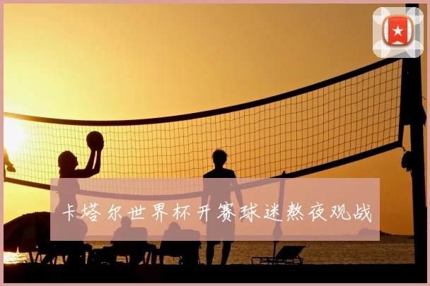 卡塔尔世界杯开赛球迷熬夜观战